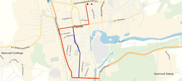 Схема проезда